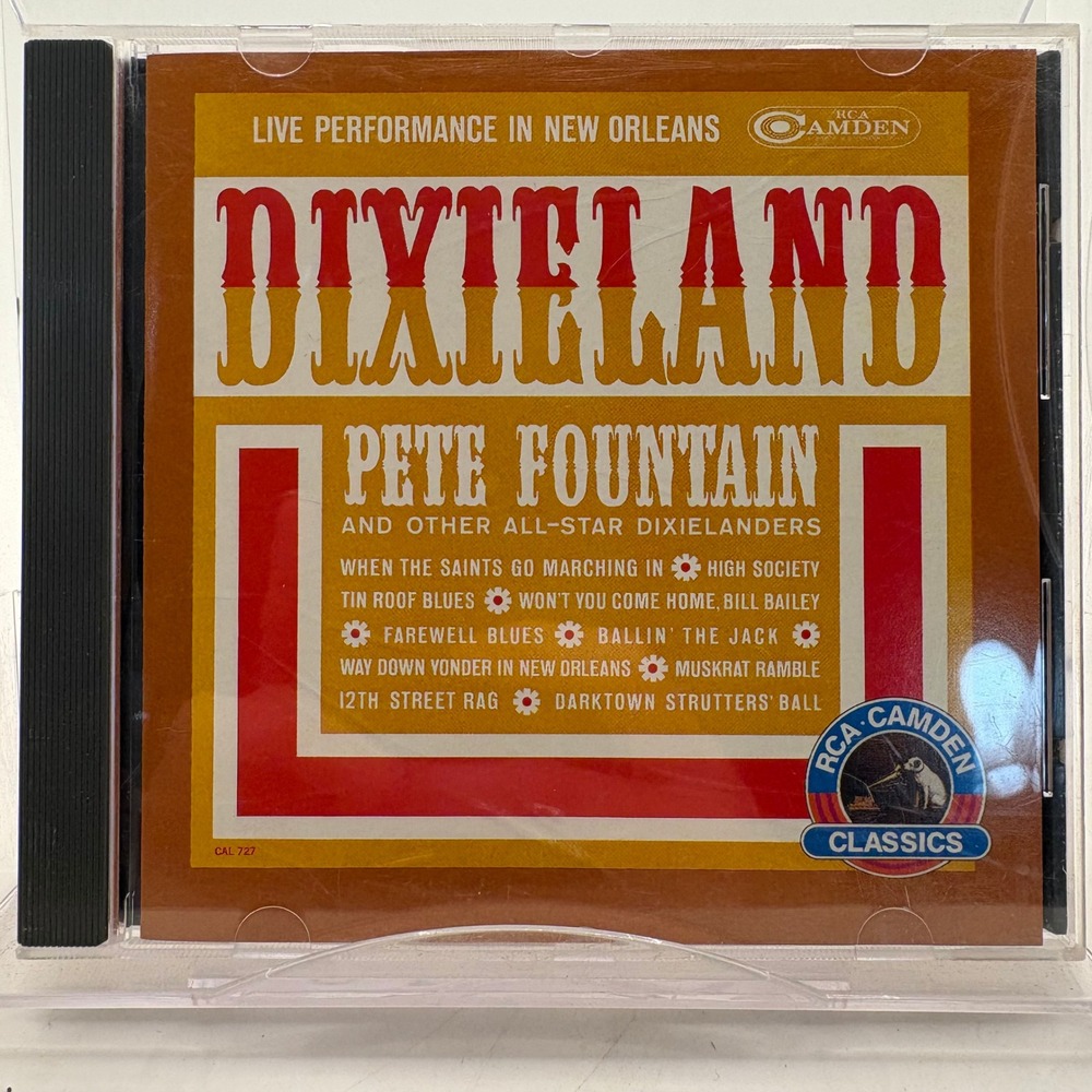 Pete Fountain Dixieland RCA Camden Classics CD CAD1-727 Digitally Remastered